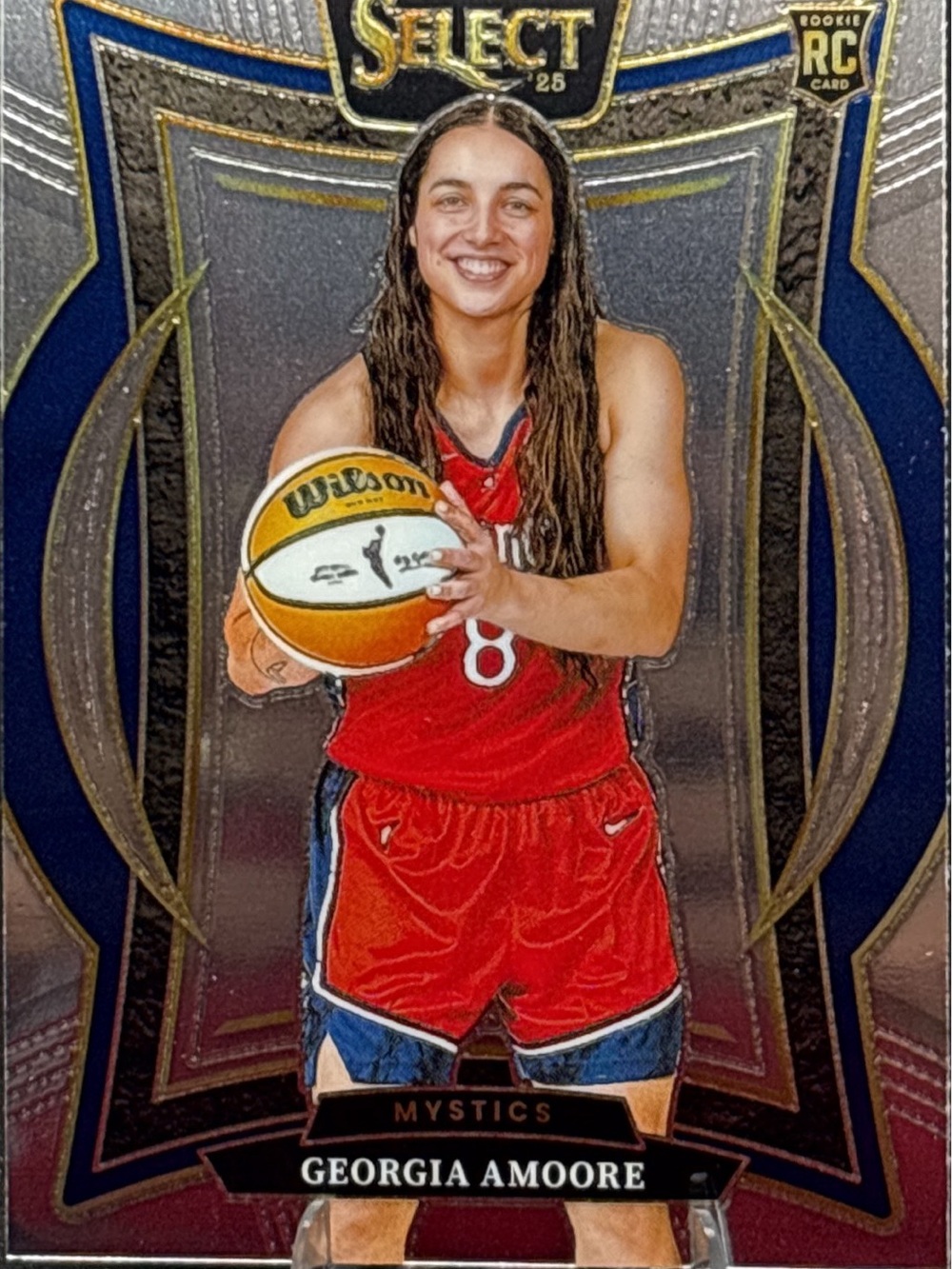 Panini Select Georgia Amoore Rookie Mystics Basketball Card
